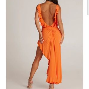 Melani the label GABRIELLA GOWN - ORANGE